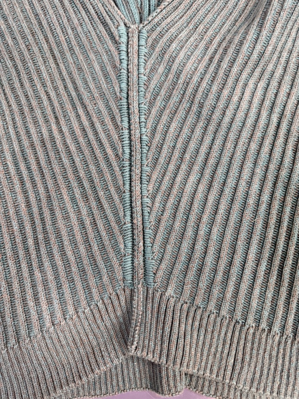 Free People Freeway Ribbed V-Neck Sweater - Picture 5 of 5